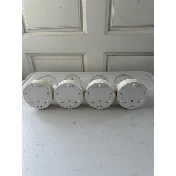 Hallmark 2012 Happy Tapper Musical Dancing Elf Reindeer Snowman Santa Set Tested - Picture 3 of 3